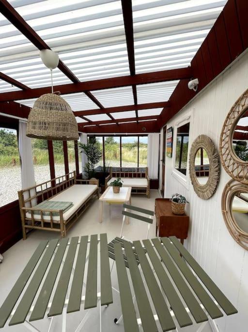 Fjordhytten. Rebuild Train Wagon From 1937. Apartment Odense Exterior photo