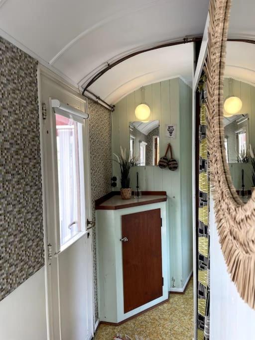 Fjordhytten. Rebuild Train Wagon From 1937. Apartment Odense Exterior photo