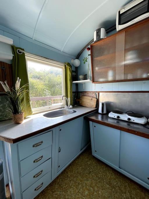 Fjordhytten. Rebuild Train Wagon From 1937. Apartment Odense Exterior photo